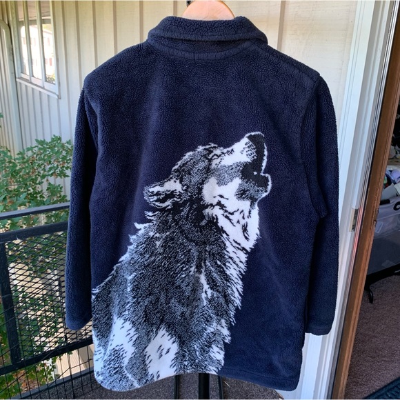 sherpa wolf jacket